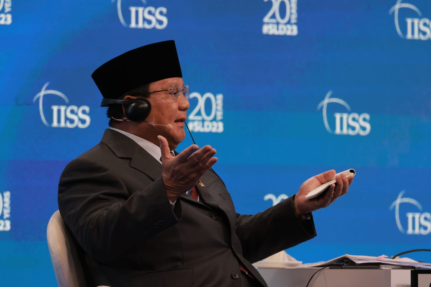 Prabowo Usulkan Lima Saran untuk Resolusi Konflik Rusia-Ukraina di IISS Shangri-La Singapura