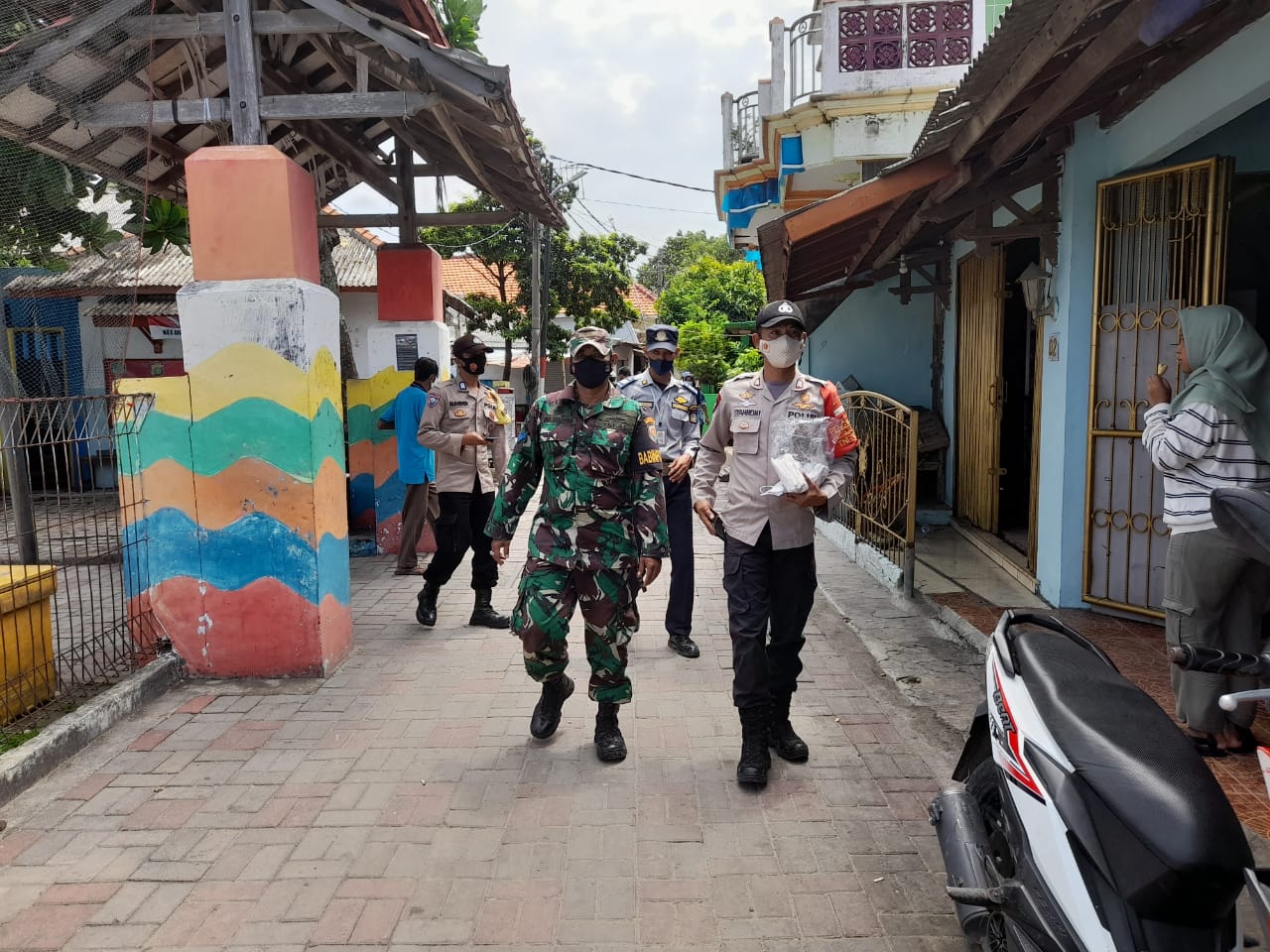 Giat Ops Yustisi Gabungan di 2 Pulau, Polsek Kepulauan Seribu Utara Jaring 5 Pelanggar