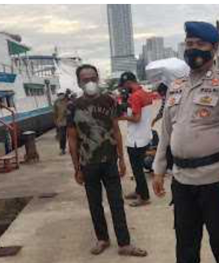 108 penumpang kapal hendak ke Pulau Seribu diwajibkan scan PeduliLindungi di Pelabuhan Kaliadem