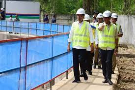 Presiden Jokowi Optimis Pembangunan Sodetan Kali Ciliwung Rampung Pada April 2023