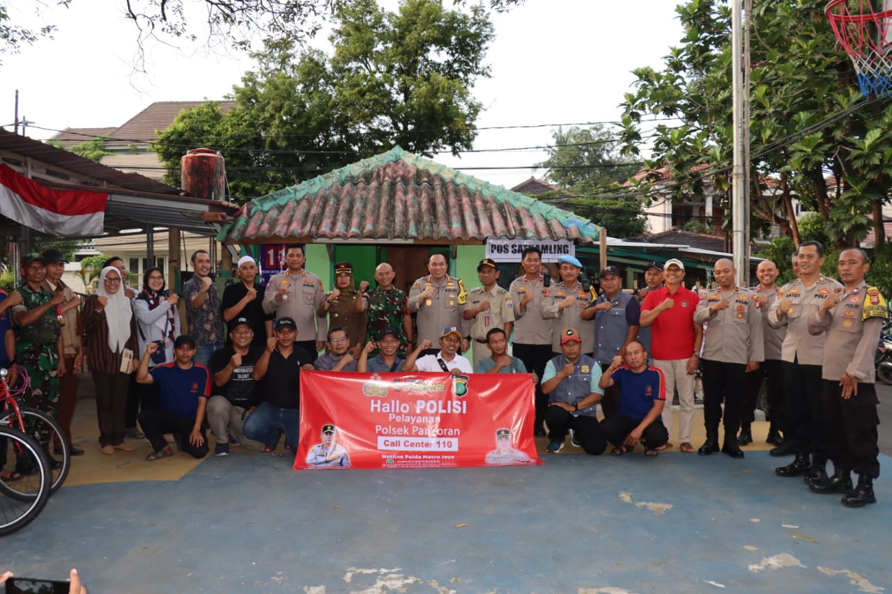 KAPOLRES METRO JAKARTA SELATAN DIALOG BERSAMA WARGA KALIBATA PANCORAN UNTUK CEGAH TREND KEJAHATAN MENJELANG DATANGNYA RAMADHAN 1445 H/2014