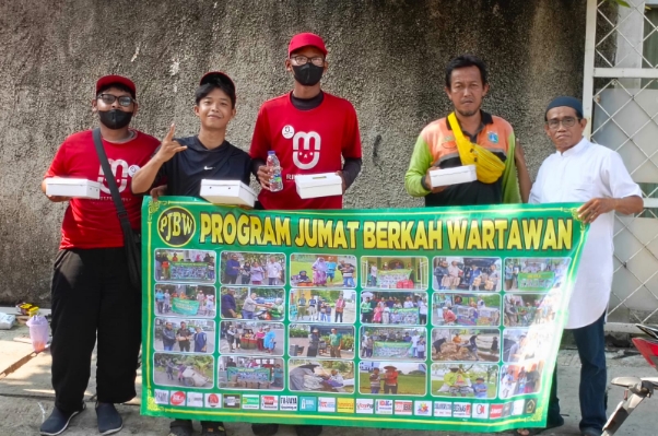 Jelang 1 Tahun, PJBW Fokus Untuk Tetap Eksis Lanjutkan Aksi Sosial Wartawan