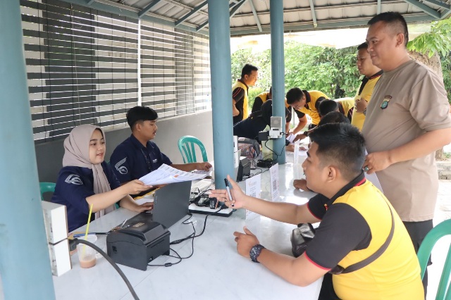 Polres Kepulauan Seribu Gelar Giat Rikkes Berkala untuk Menjaga Kondisi Kesehatan Anggota Polri