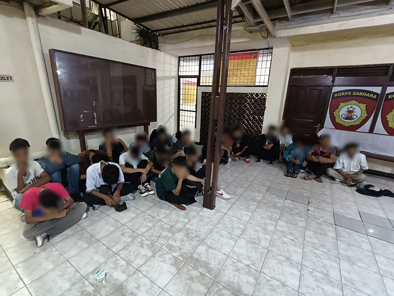 Gerak Cepat Tim TP3 Polres Metro Jakarta Timur Amankan Puluhan Anak-anak Remaja Konvoi