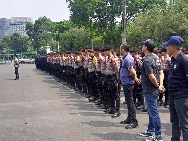 Polda Metro Siagakan 156 Personel Amankan Kampanye Pilkada Jakarta Hari Ini 