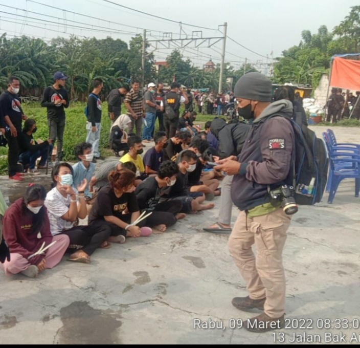 Petugas Gabungan Kembali Grebek Kampung Bahari, 26 Orang Diamankan