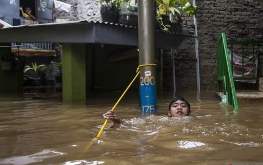 104 RT di Jakarta Kebanjiran, 245 Jiwa Warga Mengungsi