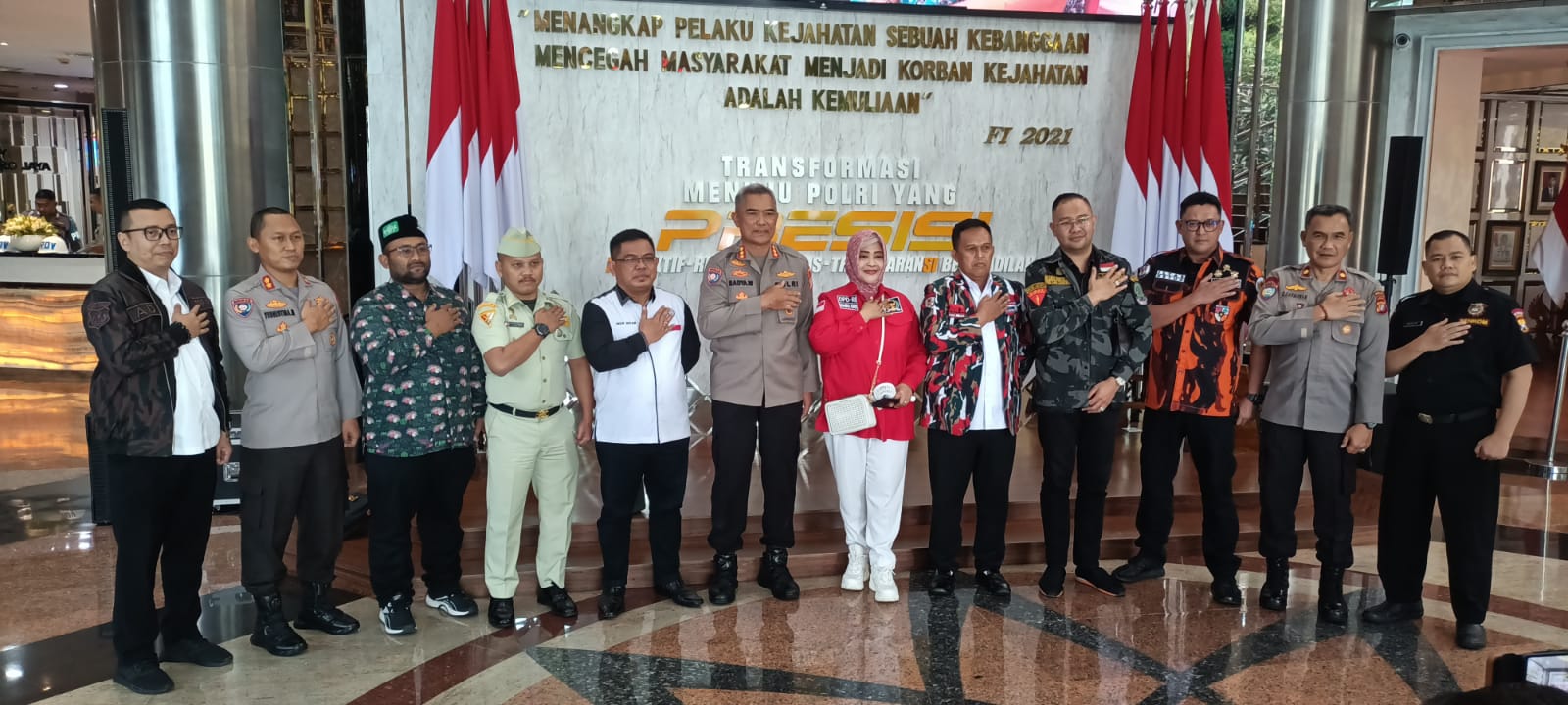 Silaturahmi Para Ketua Organisasi Masyarakat dengan Direktur Binmas Polda Metro Jaya