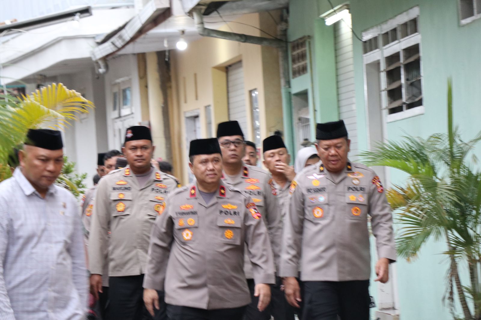 Ditemui Wakaops NCS Polri, Habib Taufiq Assegaf Pasuruan Doakan Pemilu Berjalan Aman dan Damai