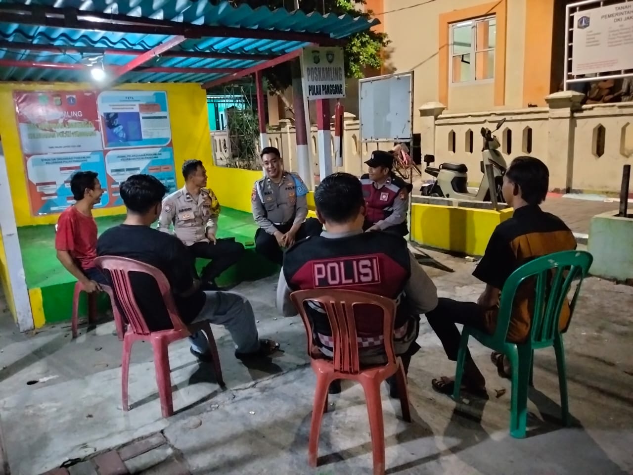 Patroli Malam Gabungan Perkuat Antisipasi 3C di Kepulauan Seribu