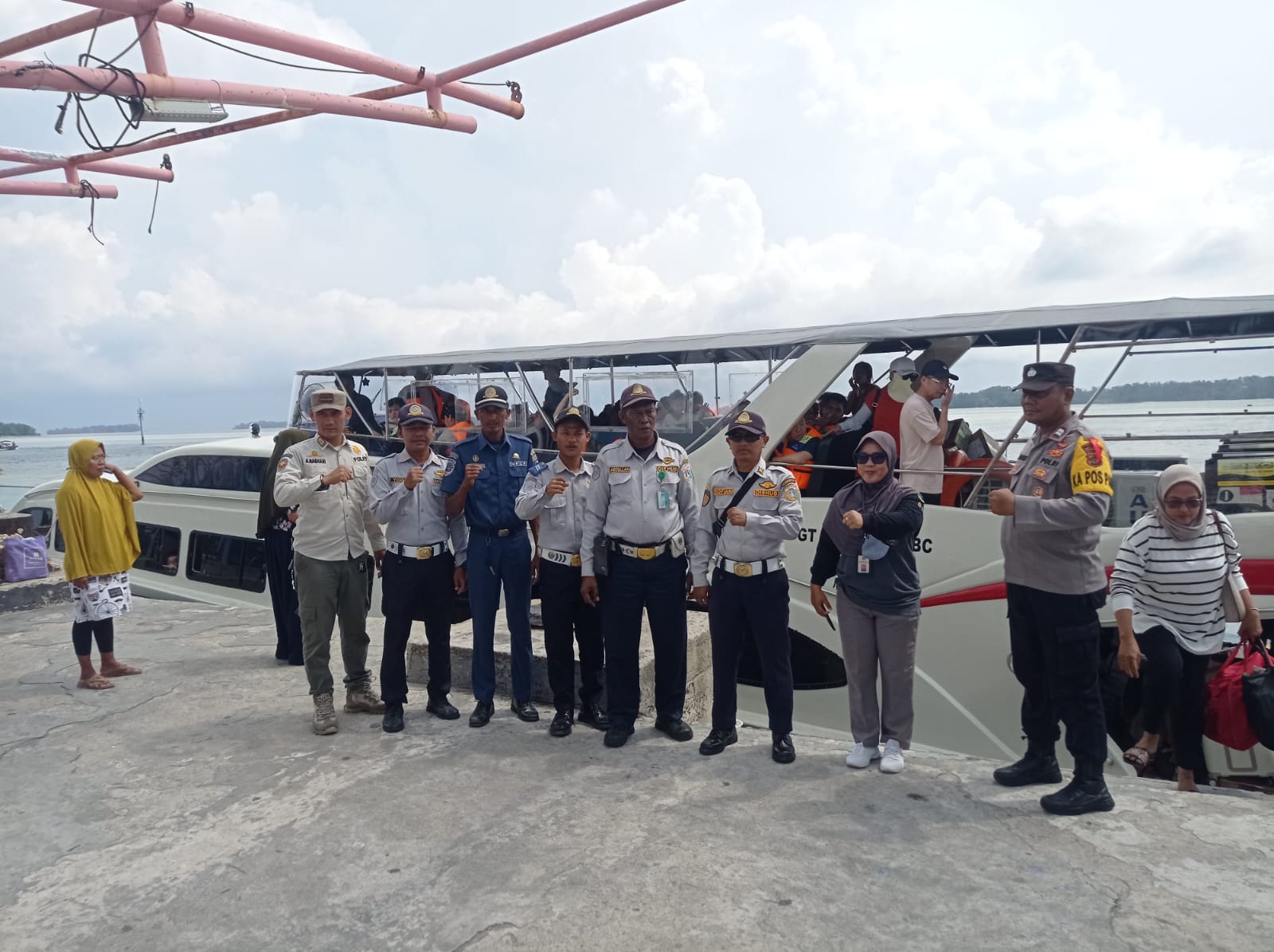 Polsek Kepulauan Seribu Utara Siap Amankan Kegiatan Wisatawan dengan Pospam Ops Ketupat Jaya 2024