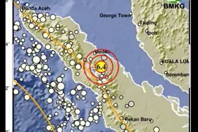 Gempa Sumut M6,4 Terasa hingga Aceh, Warga Sempat Panik