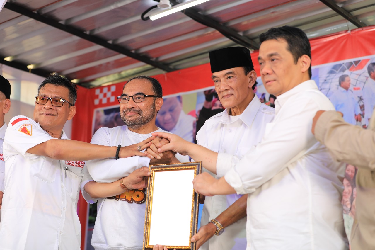 Hadiri Deklarasi GRPG, Ariza Patria Minta Relawan Jaga Kondisi Politik Indonesia Yang Sejuk