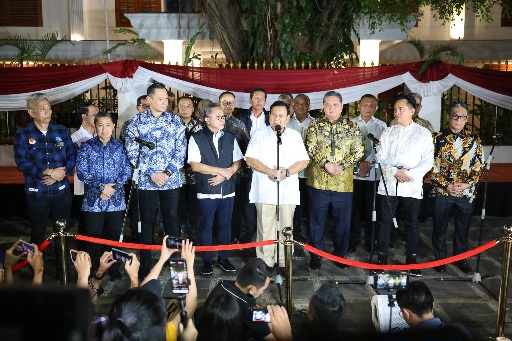 Prabowo Sebut Cawapres Potensial dari Jabar, Jateng, Jatim dan Luar Jawa