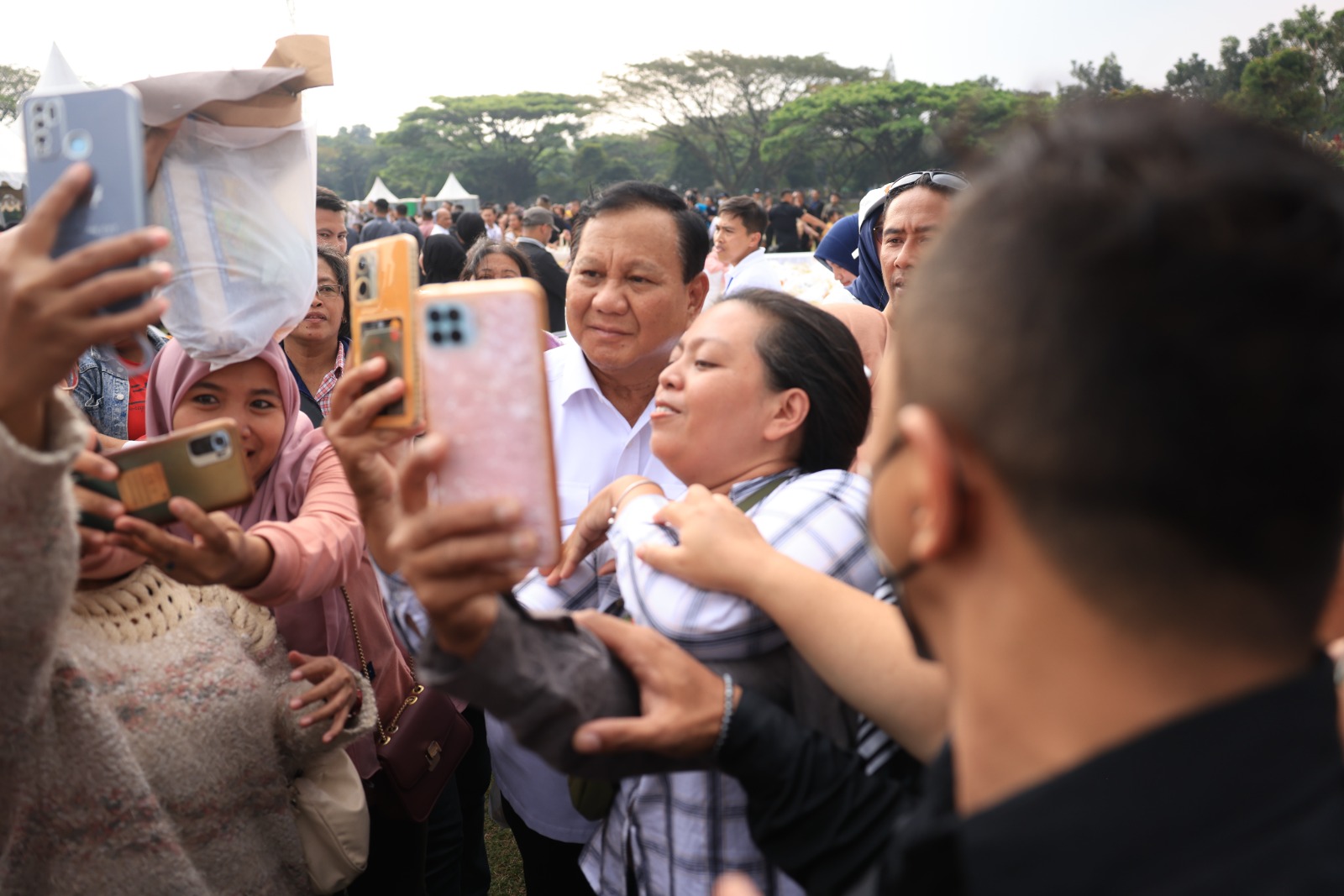 Prabowo Didoakan Sehat oleh Warga Kota Malang Agar Kelak Pimpin Indonesia