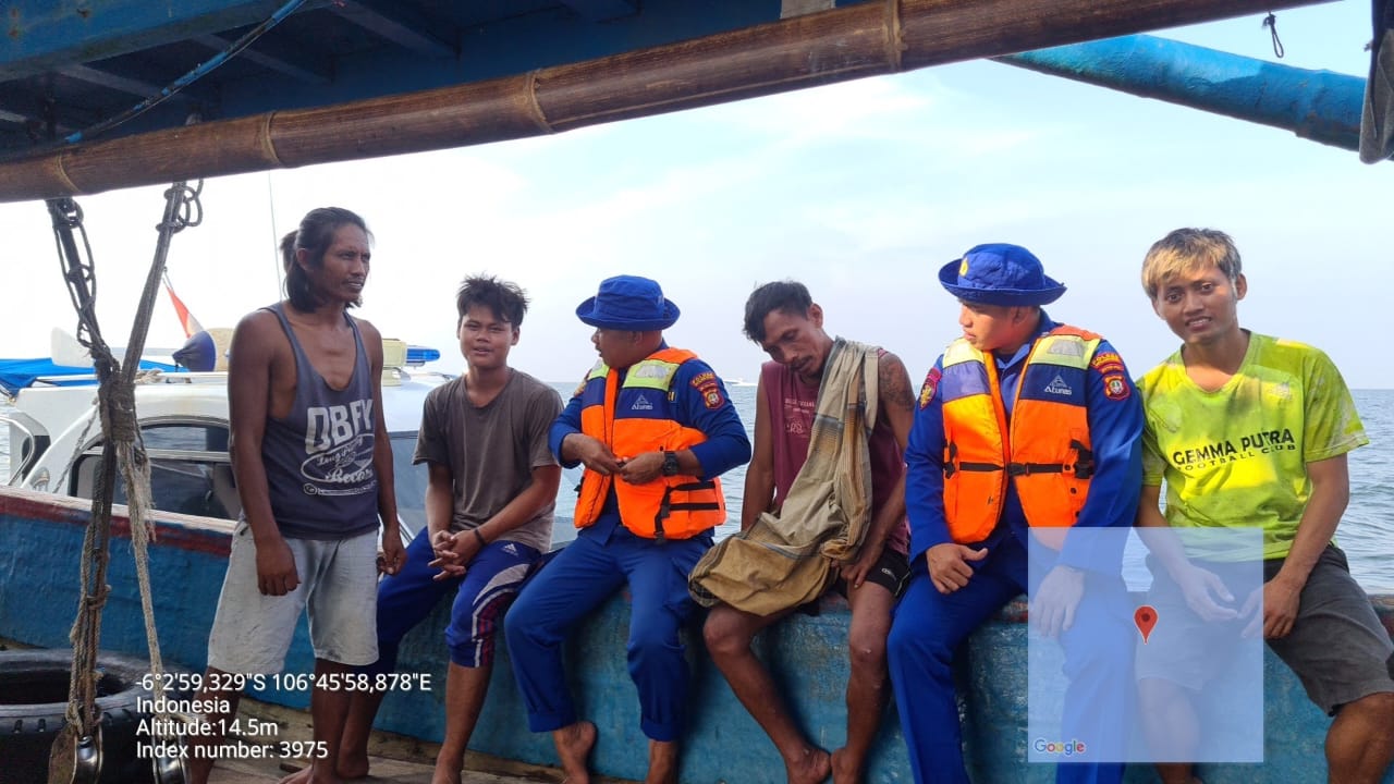 Satuan Polair Polres Kepulauan Seribu Tingkatkan Keamanan Perairan dengan Patroli Laut di Pulau Untung Jawa