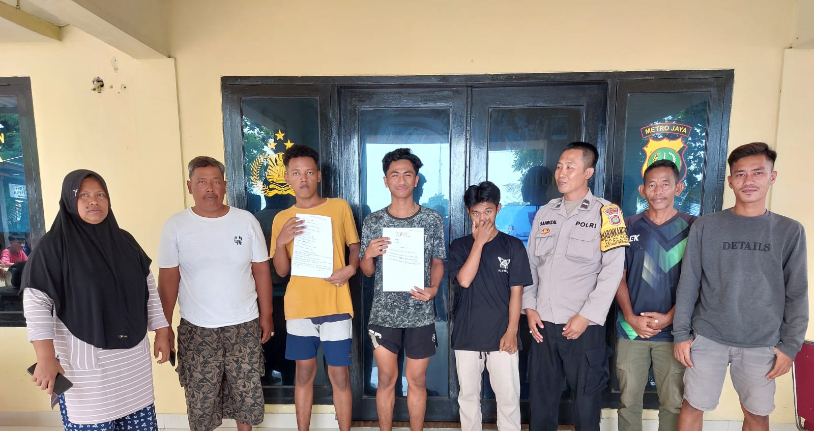 Bhabinkamtibmas Pulau Kelapa Berhasil Mediasi Perkelahian Remaja di SMAN 69 Jakarta Pulau Pramuka