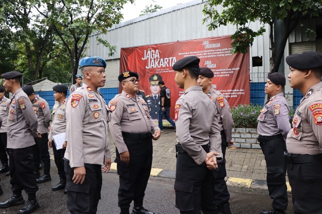 Propam Polres Kepulauan Seribu Gelar Gaktibplin Usai Apel Pagi