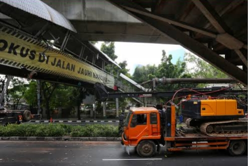 Pelican Crossing Sementara Dioperasikan Pekan Ini, Pengganti JPO Tendean
