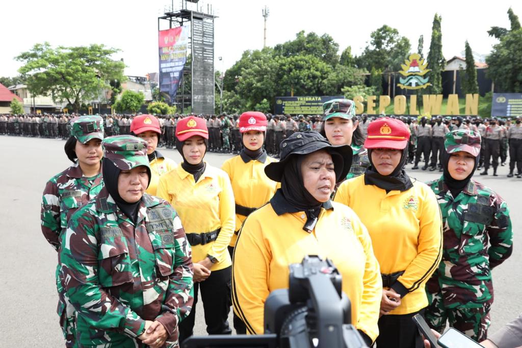 Diklat Integrasi, Kasepolwan Harapkan Wanita TNI-Polri Bersatu Jadi Pemersatu Bangsa