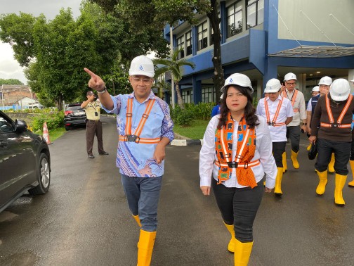 Tinjau Pembangunan IPA Buaran III, Tim Transisi Pramono-Rano Pastikan Warga Tak Miliki Kendala Air