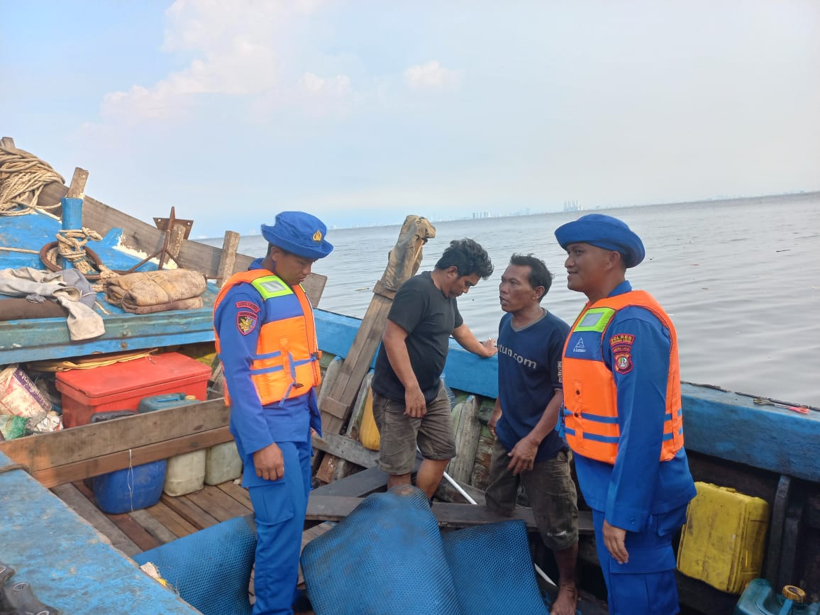 Satpolairud Polres Kepulauan Seribu Gelar Patroli Laut Dialogis, Tekan Tindak Kejahatan dan Jaga Keamanan Jelang Pilkada 2024