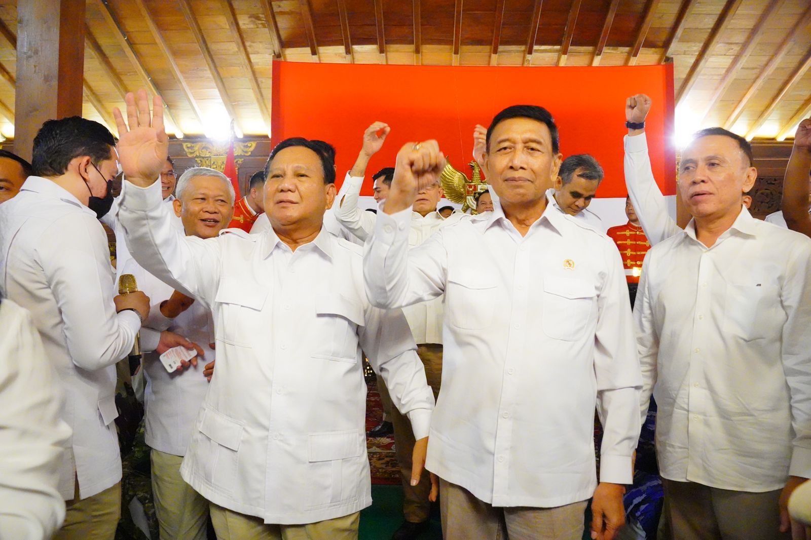 Prabowo dan Gerindra Daulat Wiranto Berjuang Bersama di Pemilu 2024