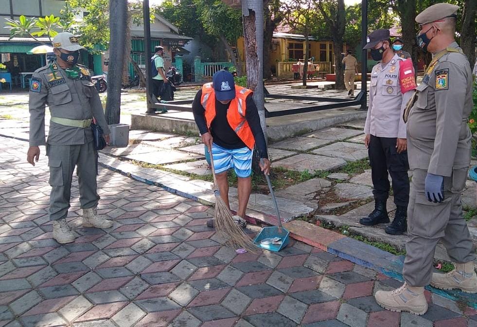 Ops Yustisi Gabungan di Pulau Panggang dan Pulau Pramuka, Polsek Kep Seribu Utara Dapati Lima Pelanggar ProKes