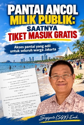 Pantai Ancol Milik Publik: Saatnya Tiket Masuk Gratis