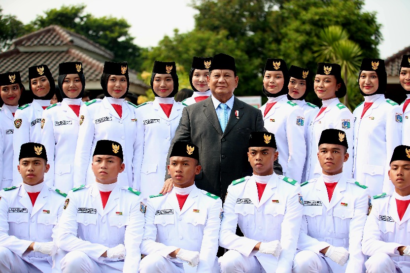 Menhan Prabowo Hadiri Upacara Hari Kesaktian Pancasila