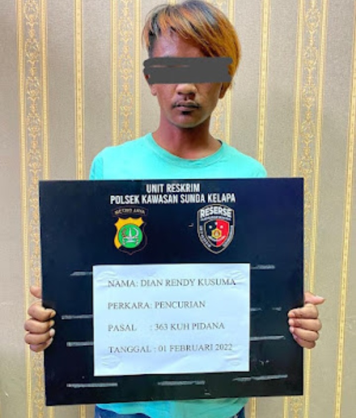 Pencuri Motor Modus Nginap di Kostan Teman Dibekuk Petugas Reskrim Polsek Sunda Kelapa