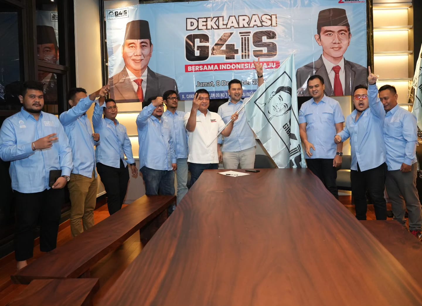Berikan Warna Baru Perpolitikan, Relawan G4IS Deklarasi Dukung Prabowo-Gibran
