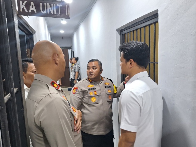 Kapolres Kepulauan Seribu Tinjau Kantor Perwakilan dan Rutan Kalibaru Jakarta Utara Usai Renovasi