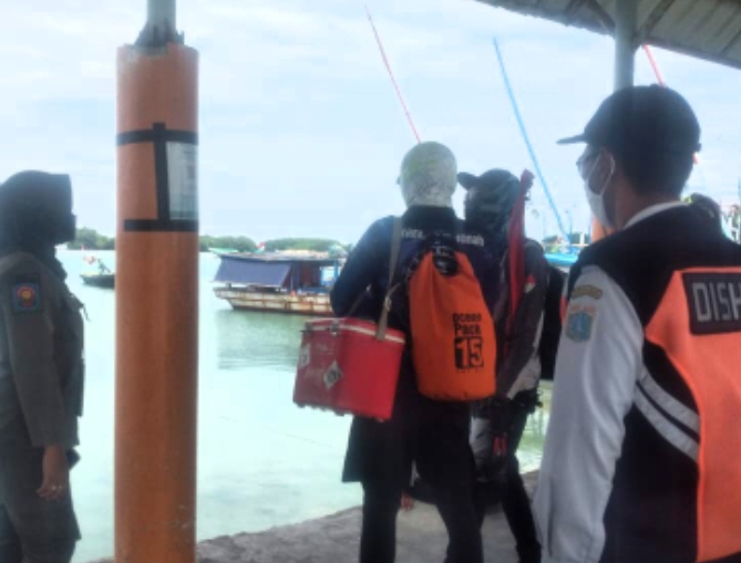 Tiba di Pulau Lancang Kepulauan Seribu Selatan, 123 Penumpang Kapal Diwajibkan Taat ProKes dan Scan PeduliLindungi